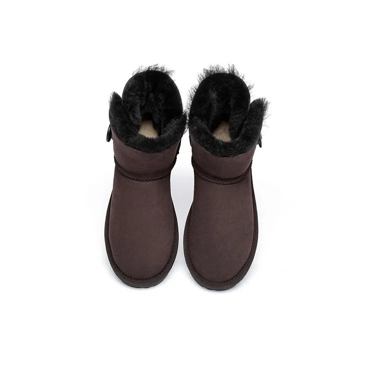 EVERAU Snow Boots Women's Chocolate-3