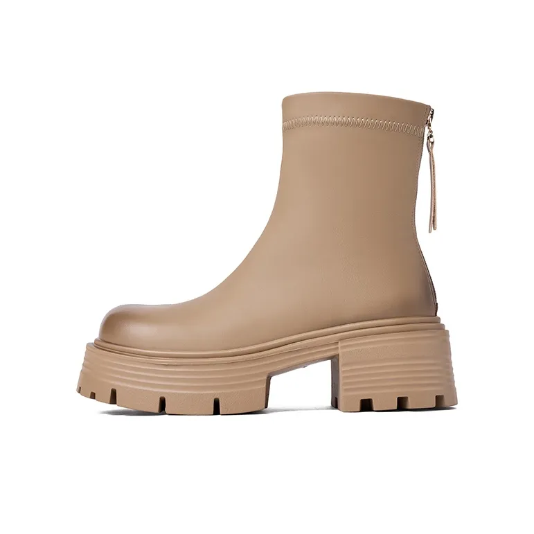 JOSINY Ankle Boots Women's Black/Khaki/Dark Brown-3