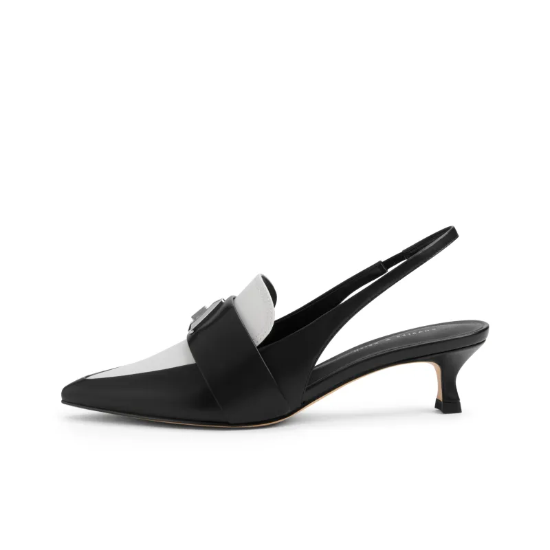 CHARLES&KEITH Cone Heel High Heel Sandal 4.7cm Women's-3