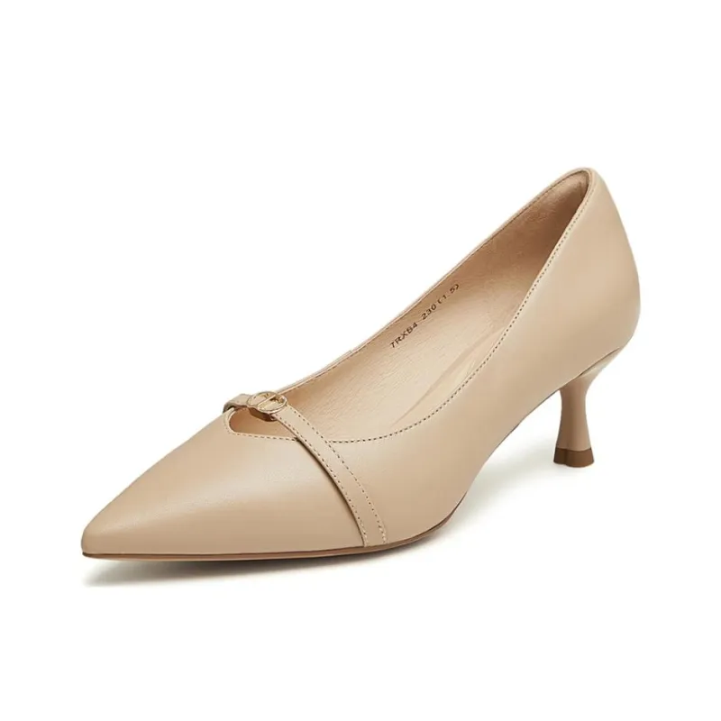 TATA High Heels Women's Solid Color-1