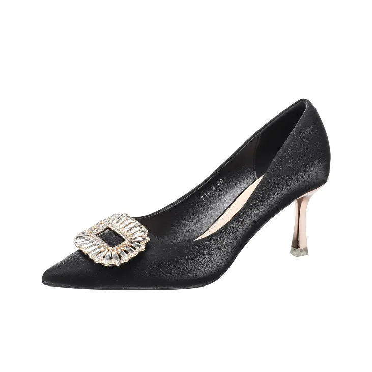 Bamiti As If Treading On Level Ground Slim Heel High Heels 5cm Women's-10