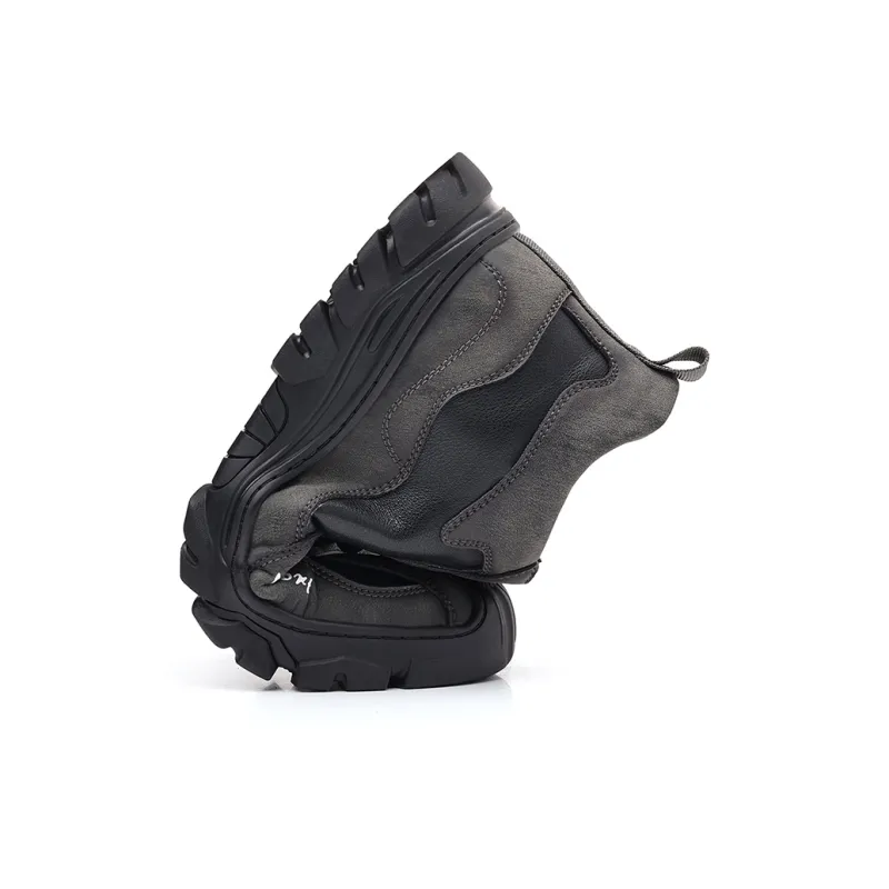 PLO CART Ankle Boots Men's Black-4