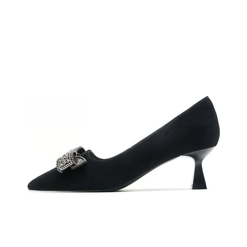 HARSON Chunky Heel High Heels 5.5cm Women's-0