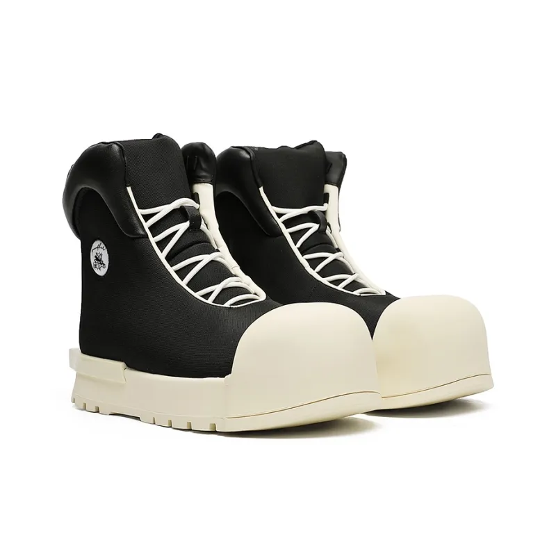 ΛOLUNKΛ Short Martin Boot Unisex Black-3
