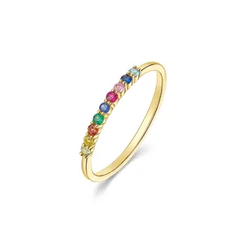 IL&CO. Natural Emerald Rings Women's