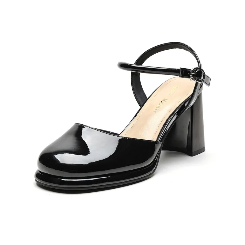 JOSINY Chunky Heel High Heels 7.5cm Women's-2