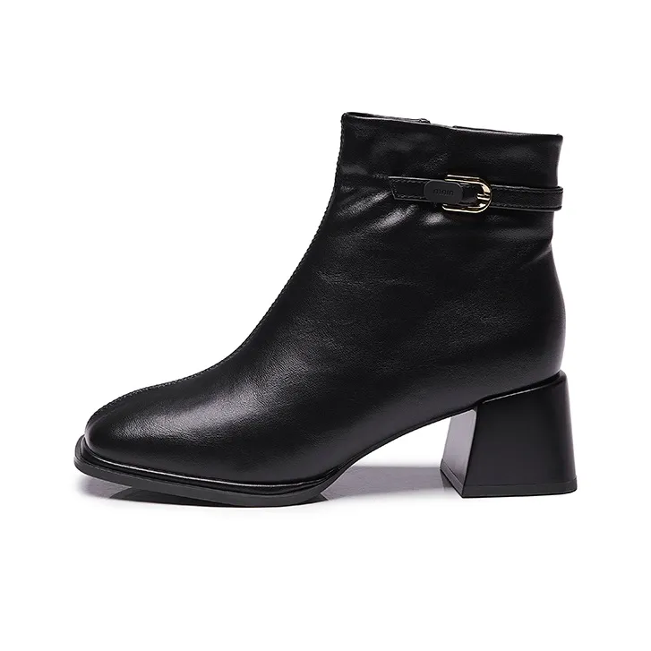 Bull Charm Ankle Boots Women's Black-0