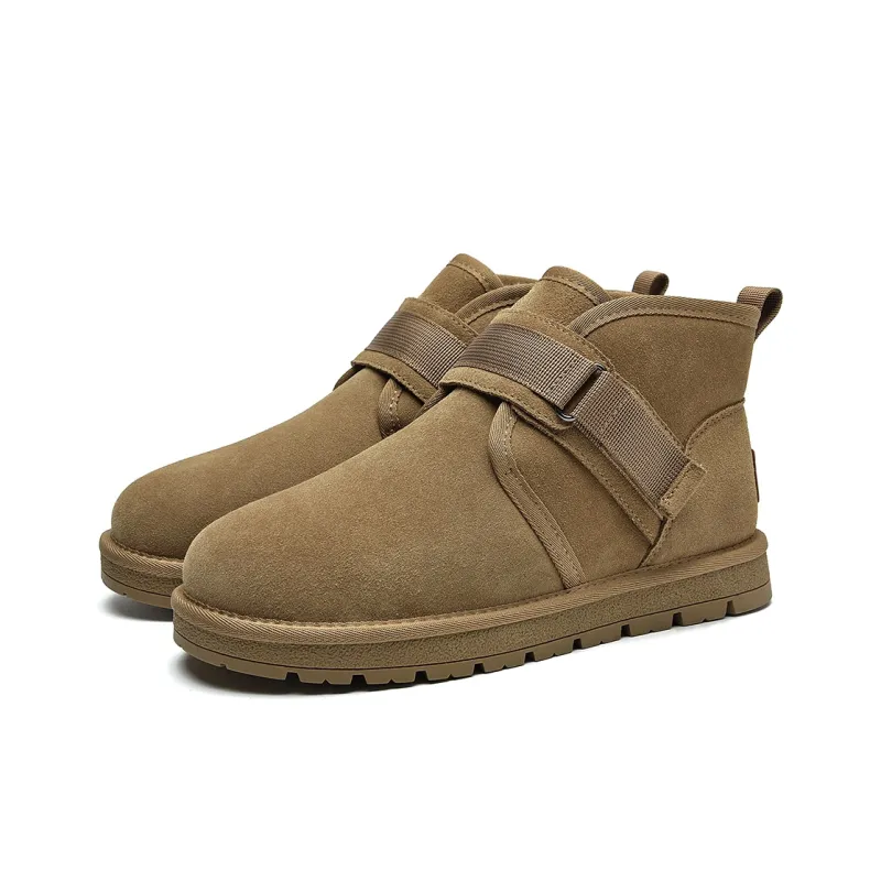 HLA Warm 10.5cm Snow Boots 3cm Men's-1