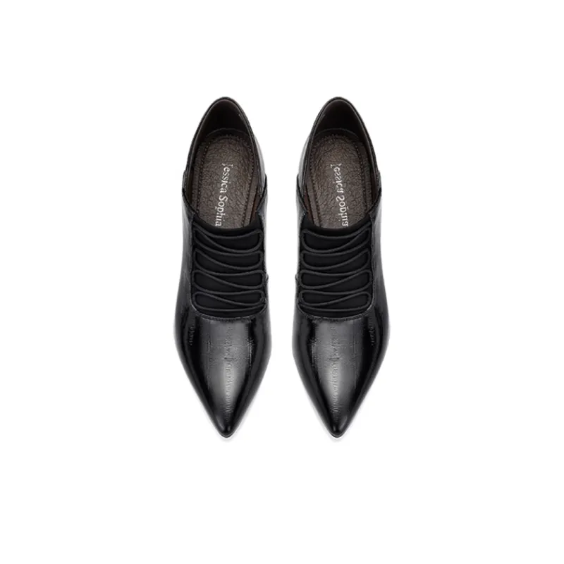 JESSICA SOPHIA Chunky Heel High Heels 6.5cm Women's-6