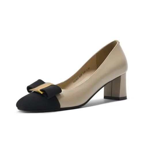 CAMEIDO High Heels Women's Apricot