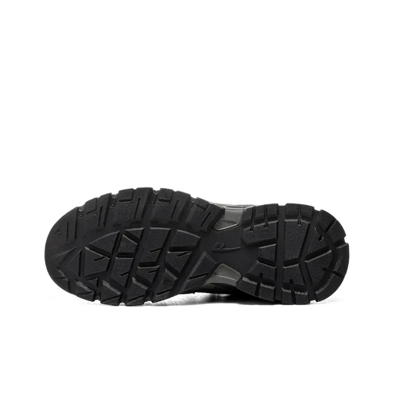 Warrior Warm Wear Resistant Slip Resistant Low Top Hiking/Trekking Shoes Men's Gray-4
