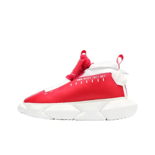 NORVINCY Snow Boots Unisex Red