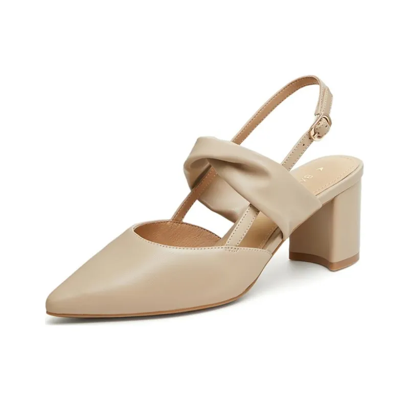 BASTO Chunky Heel High Heels 6.5cm Women's-1