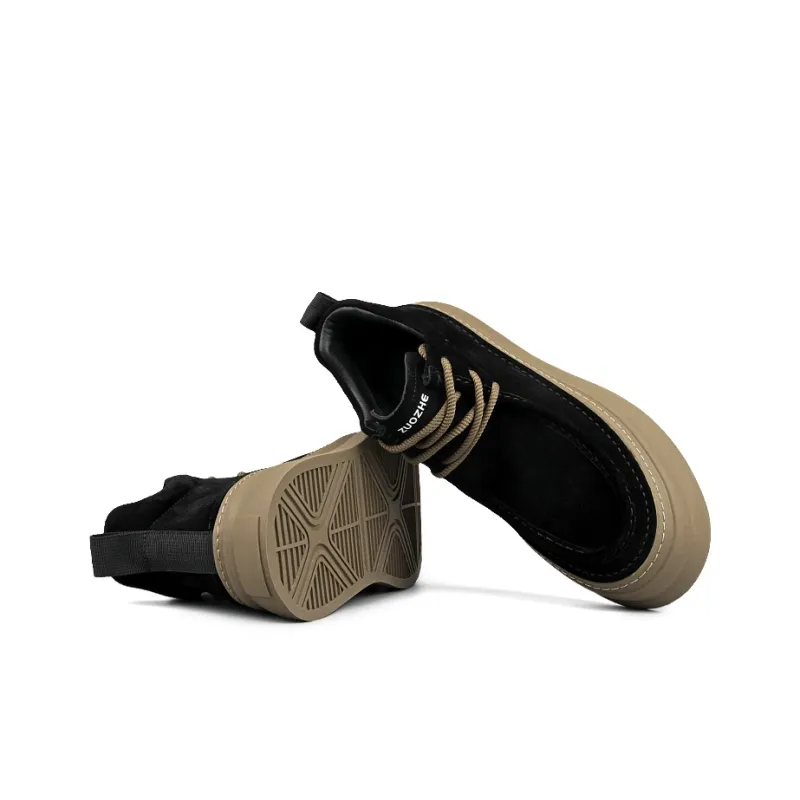 ZUOZHE Ankle Boots Platform Men's-14
