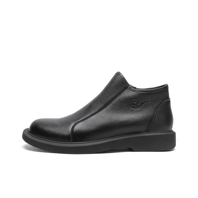TRUMPPIPE Ankle Boots Men's Black-0