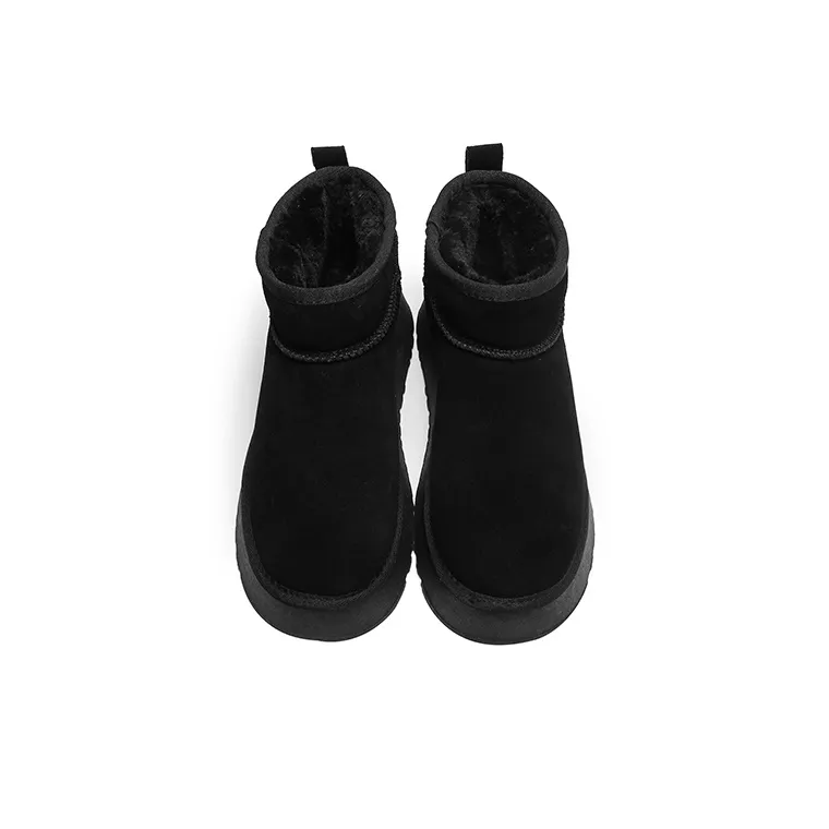 GRACEGIFT Snow Boots Women's Camel-9