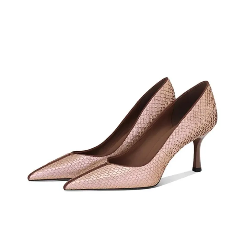 JESSICA SOPHIA Unlined Shoes Slim Heel High Heels 6.5CM Women's-1