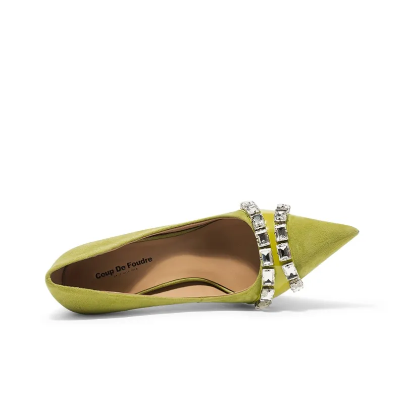 Coup De Foudre Slim Heel High Heels 9.5cm Women's-8