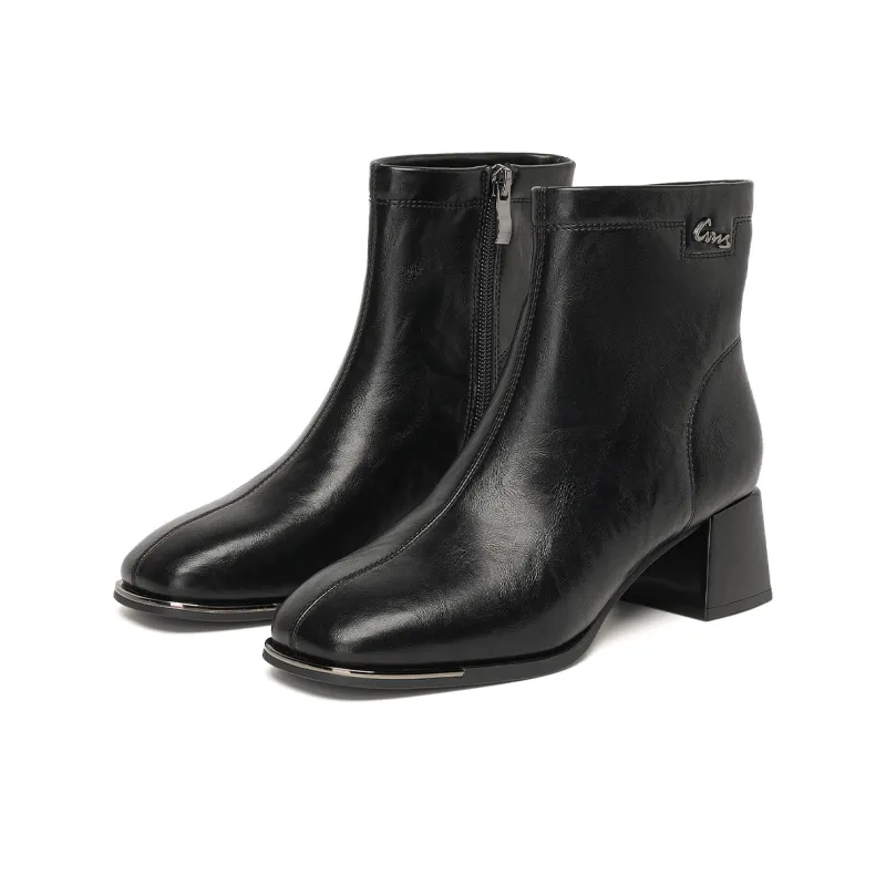 GEMEIQ Ankle Boots Women's Black-1