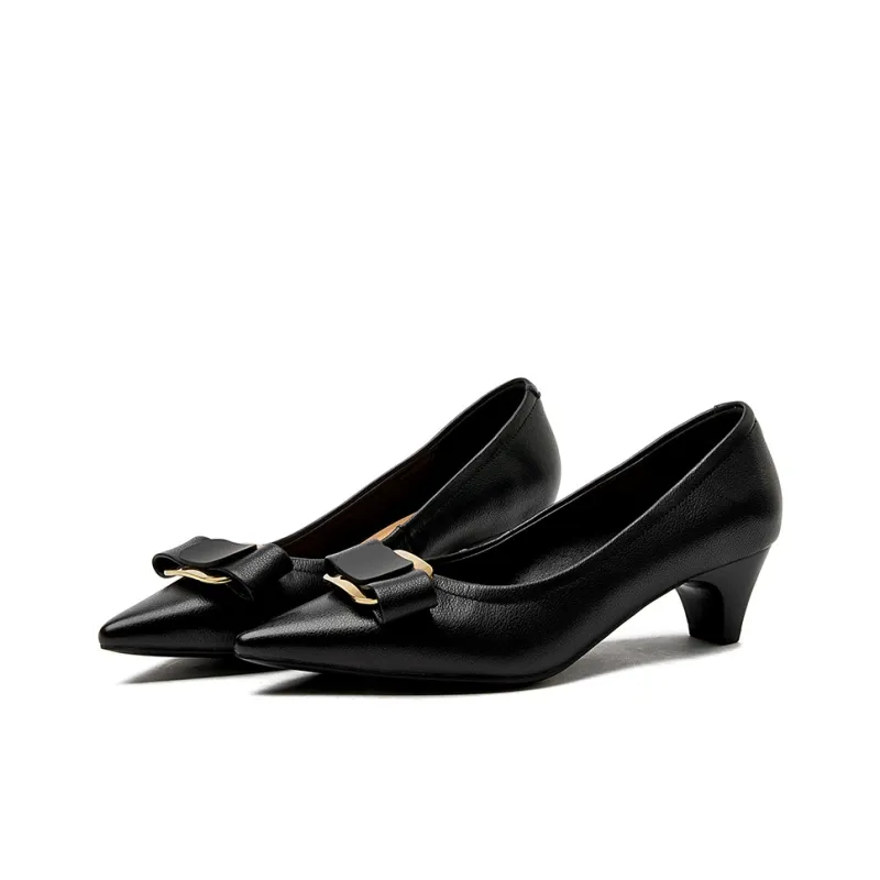 Rich Birds Cone Heel High Heels 5cm Women's-2