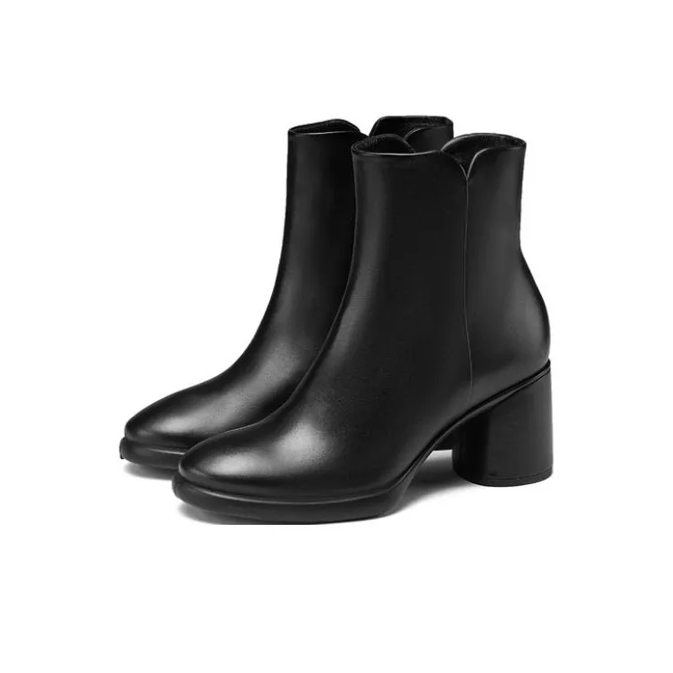 Ecco Ankle Boots 7cm Women's Black-2