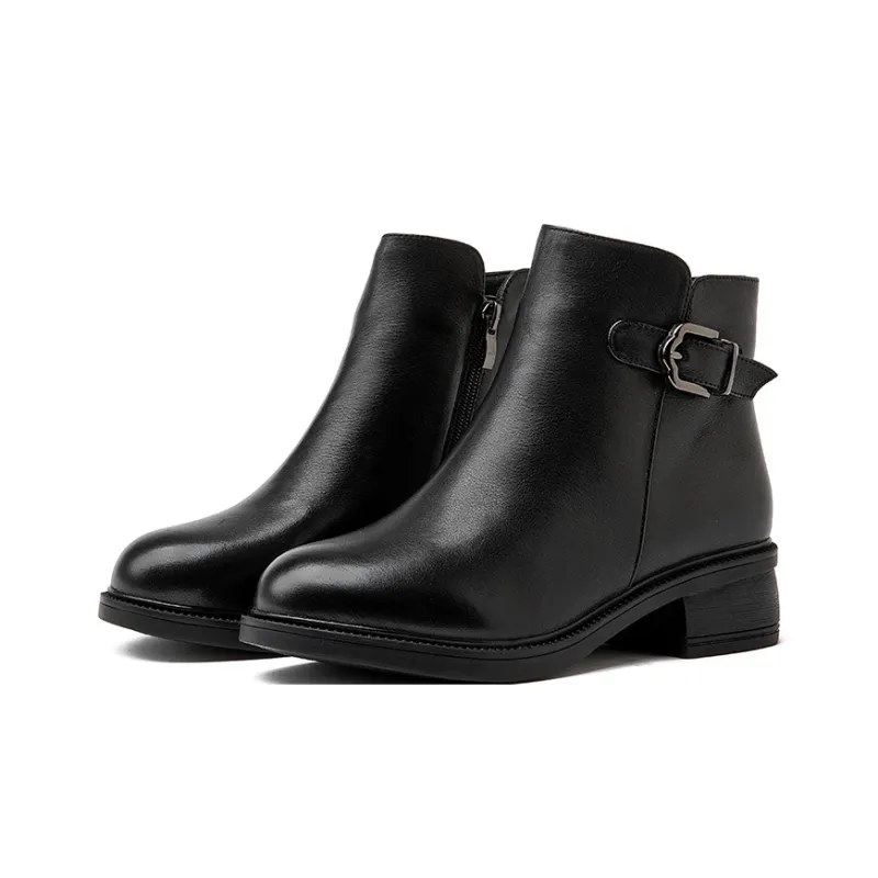 Rich Birds Ankle Boots 4.5CM Women's Black-2