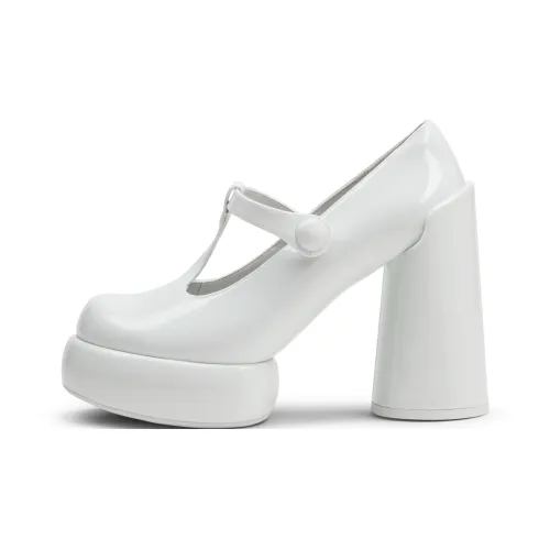 CHARLES&KEITH Chunky Heel High Heels 10.2cm Women's