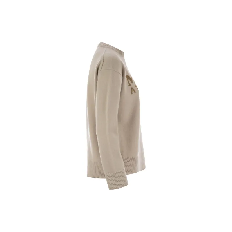 'S MAX MARA Veronica Crewneck Long Sleeved Jumper-2