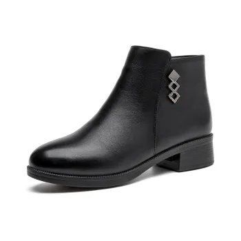 AOKANG Ankle Boots 3.5cm Women's Black
