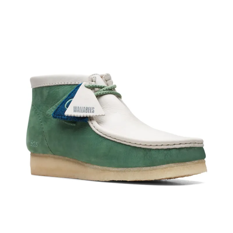 Clarks Ankle Boots Men Green-2