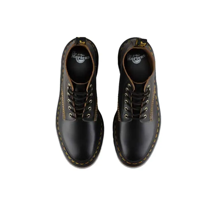Dr.Martens Retro 6 Martin Boots Couple Style Black-3