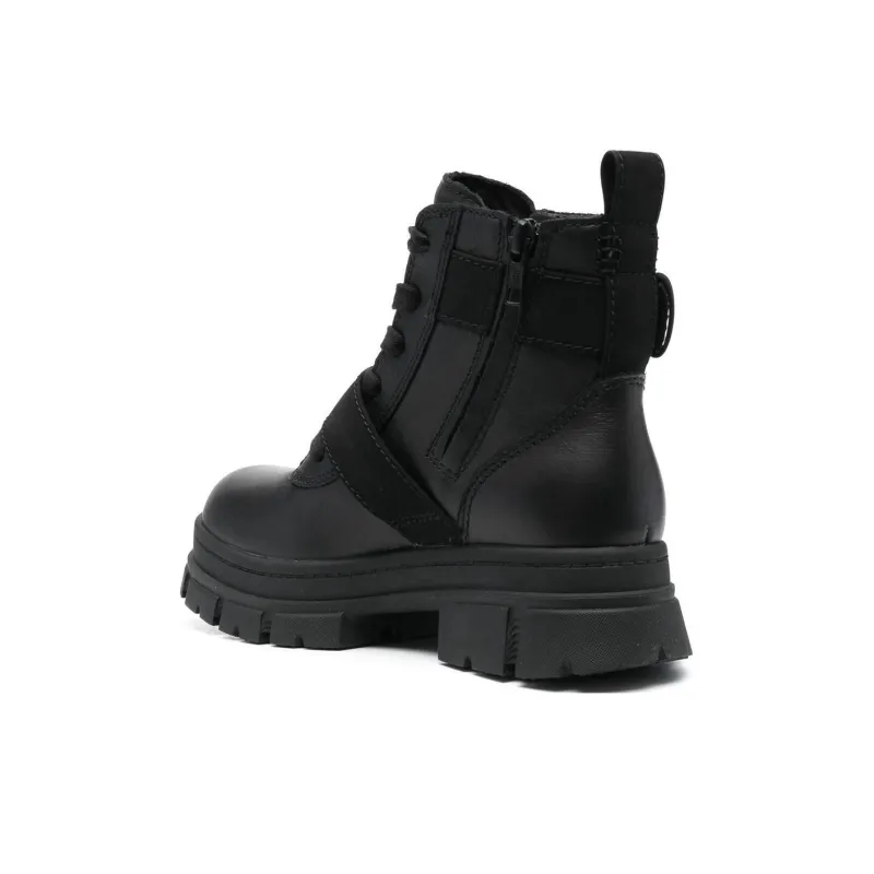 UGG Ashton Lace up Boots 'Black' Women's-2
