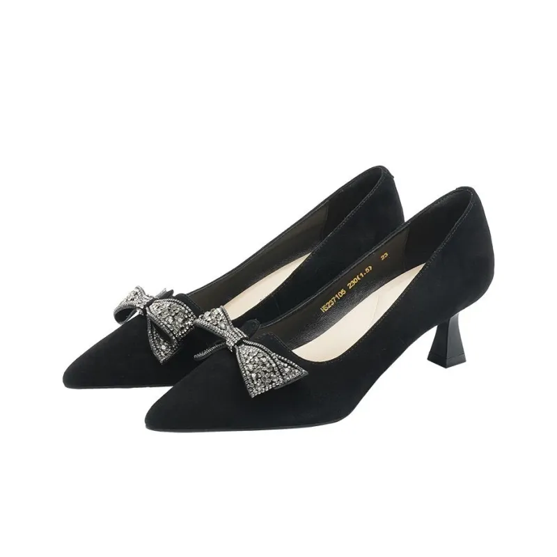 HARSON Chunky Heel High Heels 5.5cm Women's-2