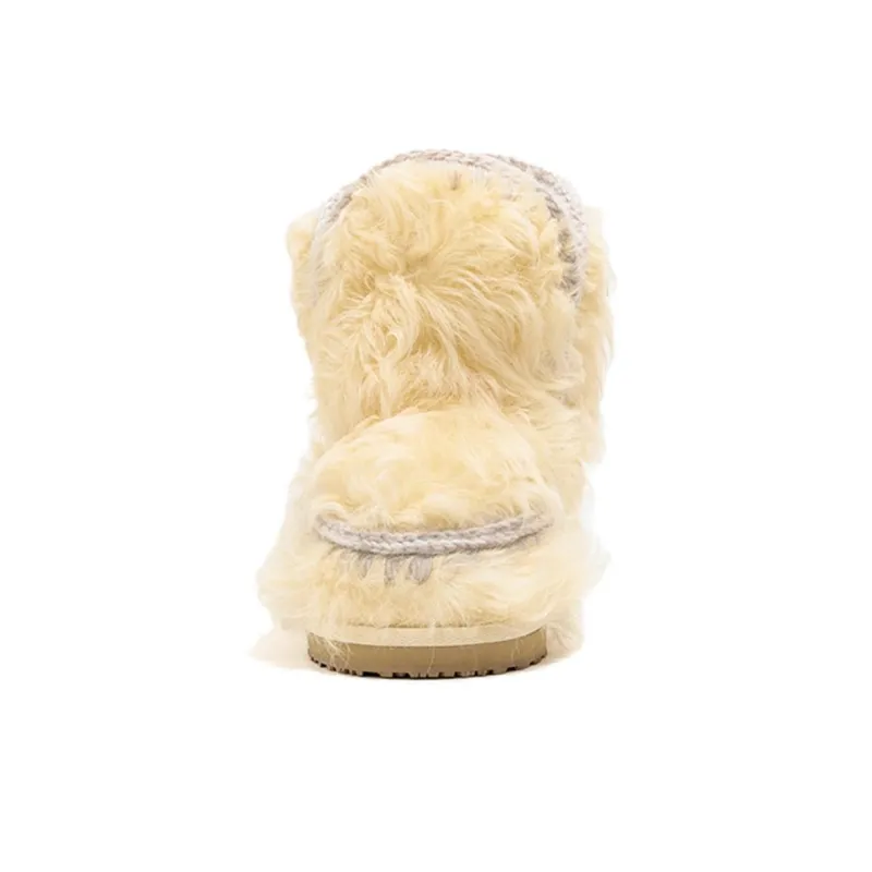 K.D.KENAZ Snow Boots Women's Ivory-2
