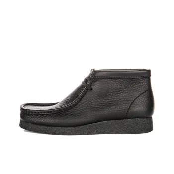 Clarks Originals Wallabee Evo Boot Black Leather