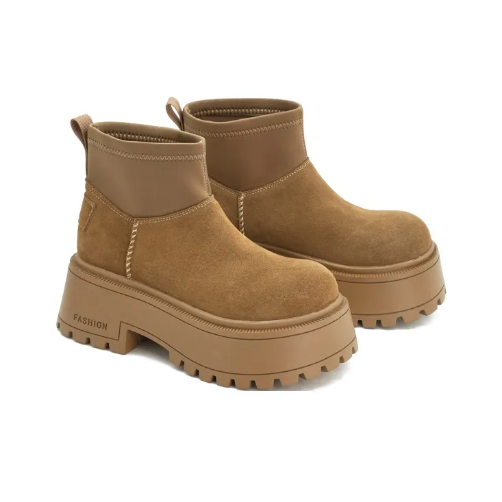 Little Sue Niche Design, Trendy Versatile, Lightweight, Commute, Martin Boots Ankle Boots Women's-1