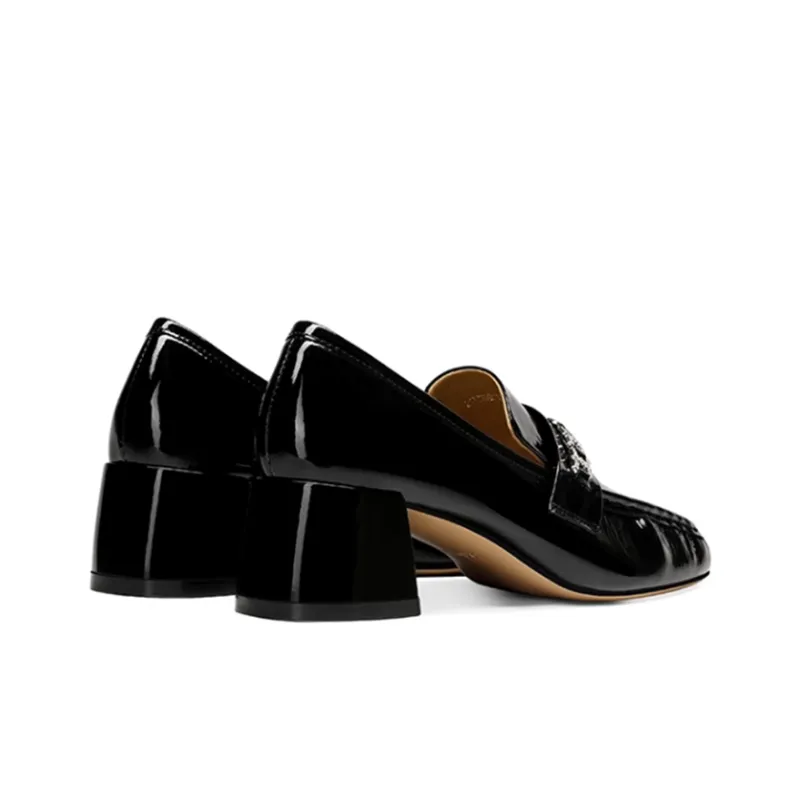 JESSICA SOPHIA Chunky Heel High Heels 4cm Women's-6
