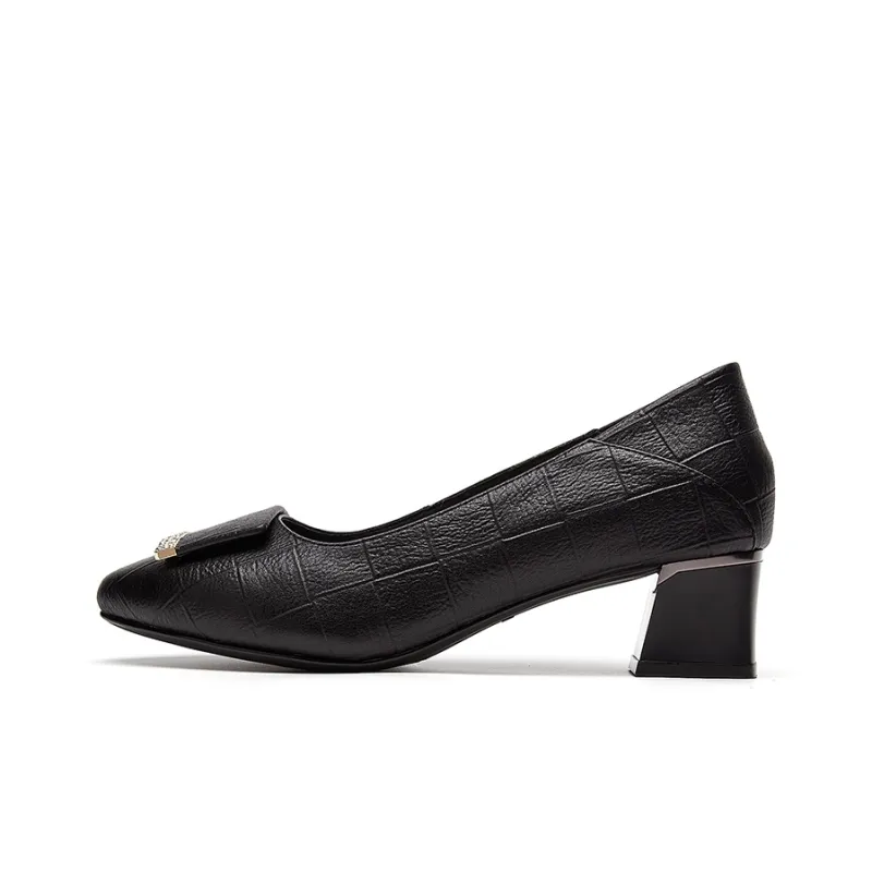 Rich birds High Heels Women's Black/Burgundy-0