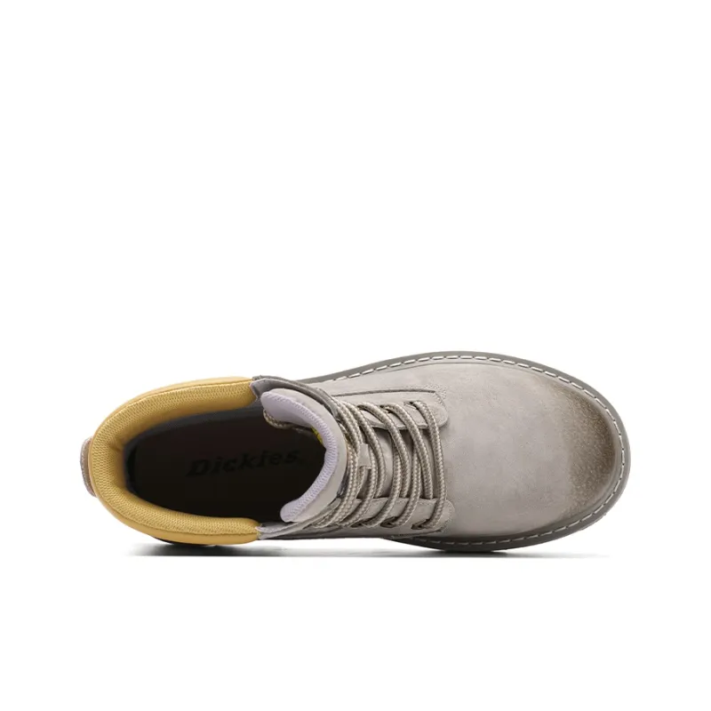 Dickies Short Martin Boot Women's Gray Yellow-2