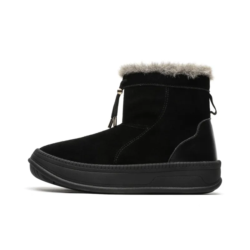 GNVA Snow Boots Unisex Chestnut/Black/Khaki-3