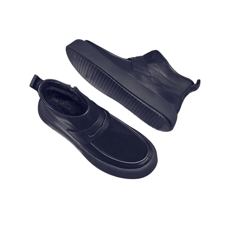 JANE HARLOW Ankle Boots Men's Black-4