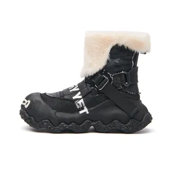 KEDDO Paint Is Not Dry Short Snow Boots Women's
