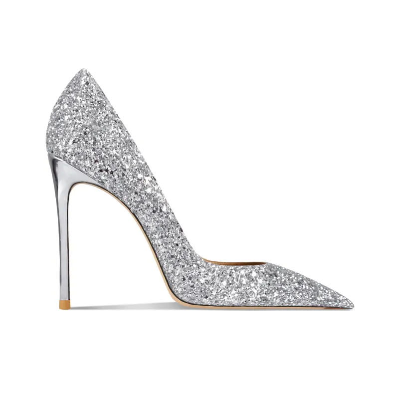 Suyymakk High Heels Women's Silver-1