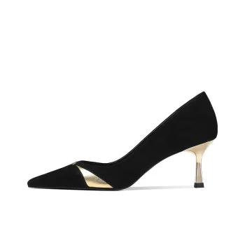 BOSSSUNWEN Slim Heel High Heels 6.5cm Women's Black