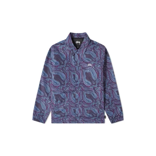 Stussy Shirts Men Marine Blue