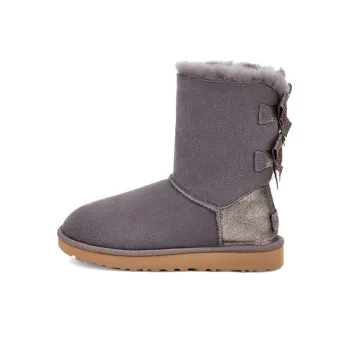 UGG Bailey Bow Glitz 'Purple Grey' Women's