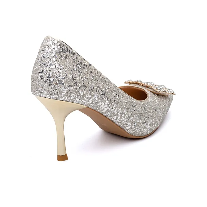 ZHR Meteor Shower Series Slim Heel High Heels 7cm Women's-116