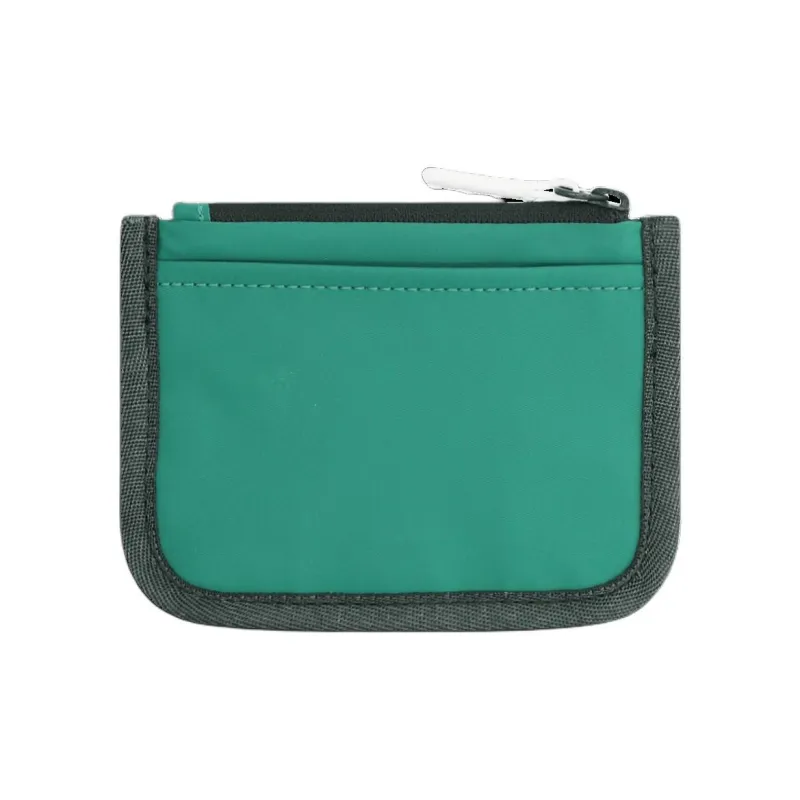 Lululemon Polyester Spandex Card Holder Regular Women's Khaki Green With Traditional Green Accents White-2