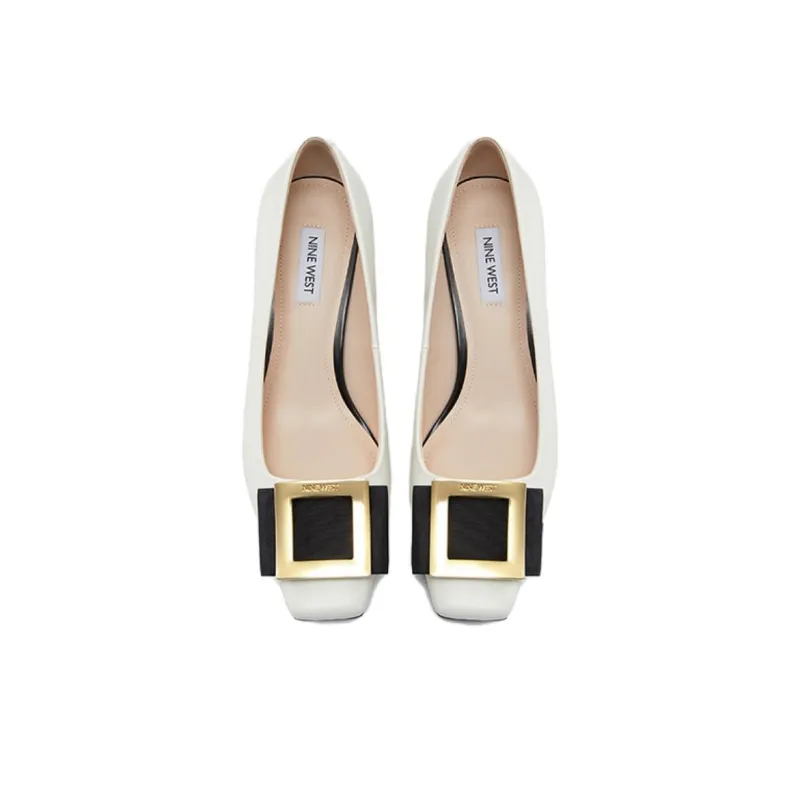 NINE WEST Chunky Heel High Heels 4.5cm Women's-8