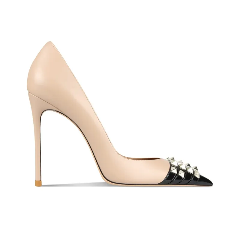 Suyymakk High Heels Women's Nude-1